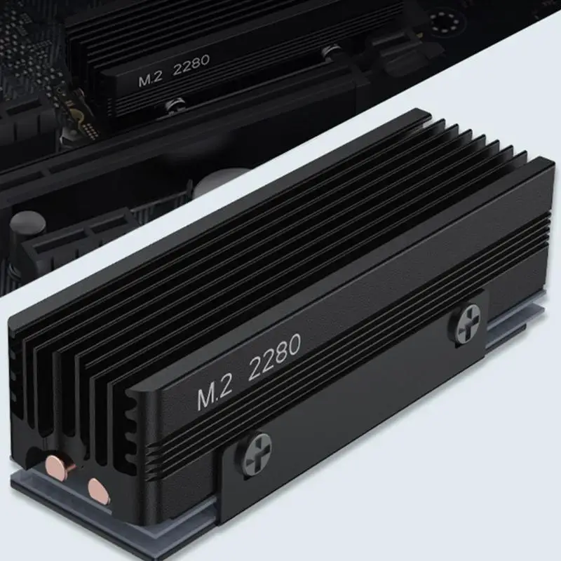 Y1UB Reliable M.2 SSD Heat Sink Cooling Pad Robust Metal Construction Accessories