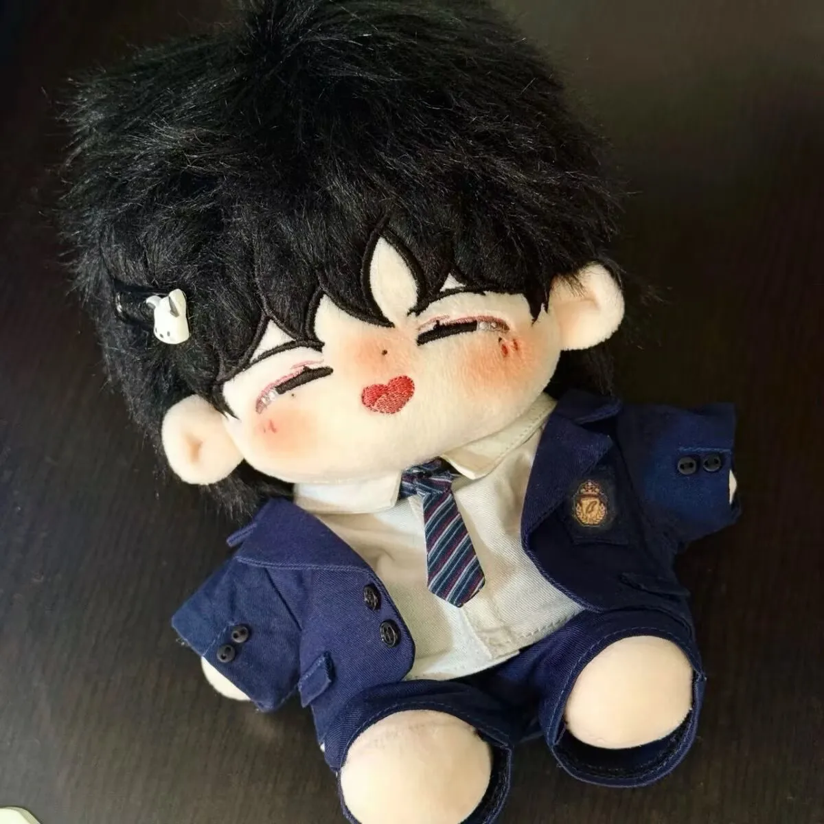 تتضمن بضائع Liu Yuning دمية قطنية Yuni Bibo Bibo Ba، تمثال دمية إكسسوار لطيف للمشاهير مقاس 20 سم