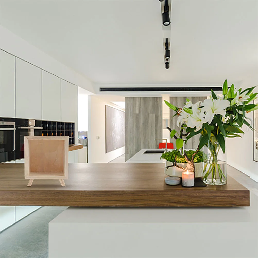 

1Set Clear Window Wooden Piggy Bank Modern Farmhouse Style Money Box Savings Jar for Kids Adults Tip Jar Donation Box Gift