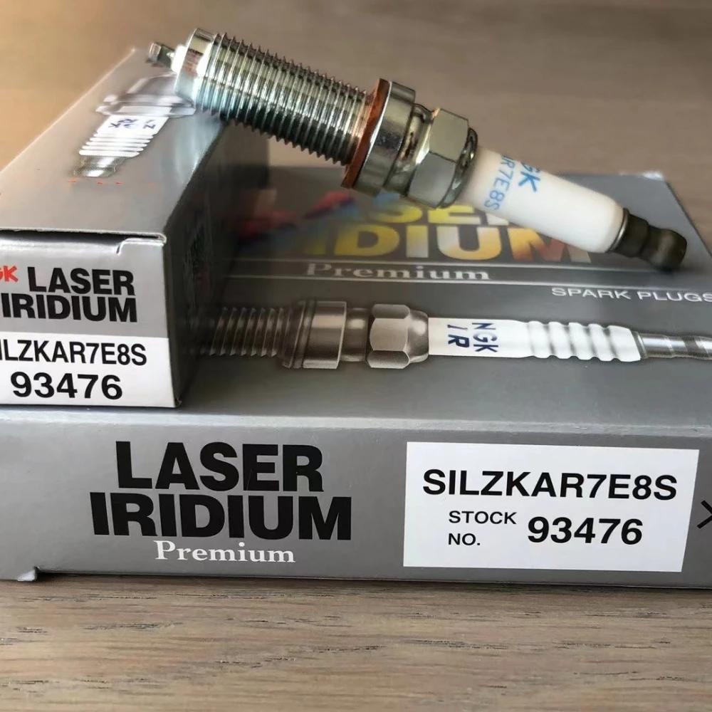 4-6pcs Brand New Laser Iridium Platinuim Spark Plug SILZKAR7E8S 93476 for AJ812988