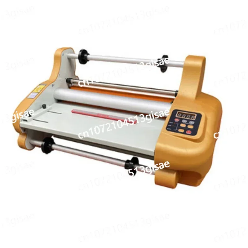 

Hot 4-Roll Fast Preheating Precoating Laminating Machine New Small A3 Paper Laminator Electric Laminating Machine Cold