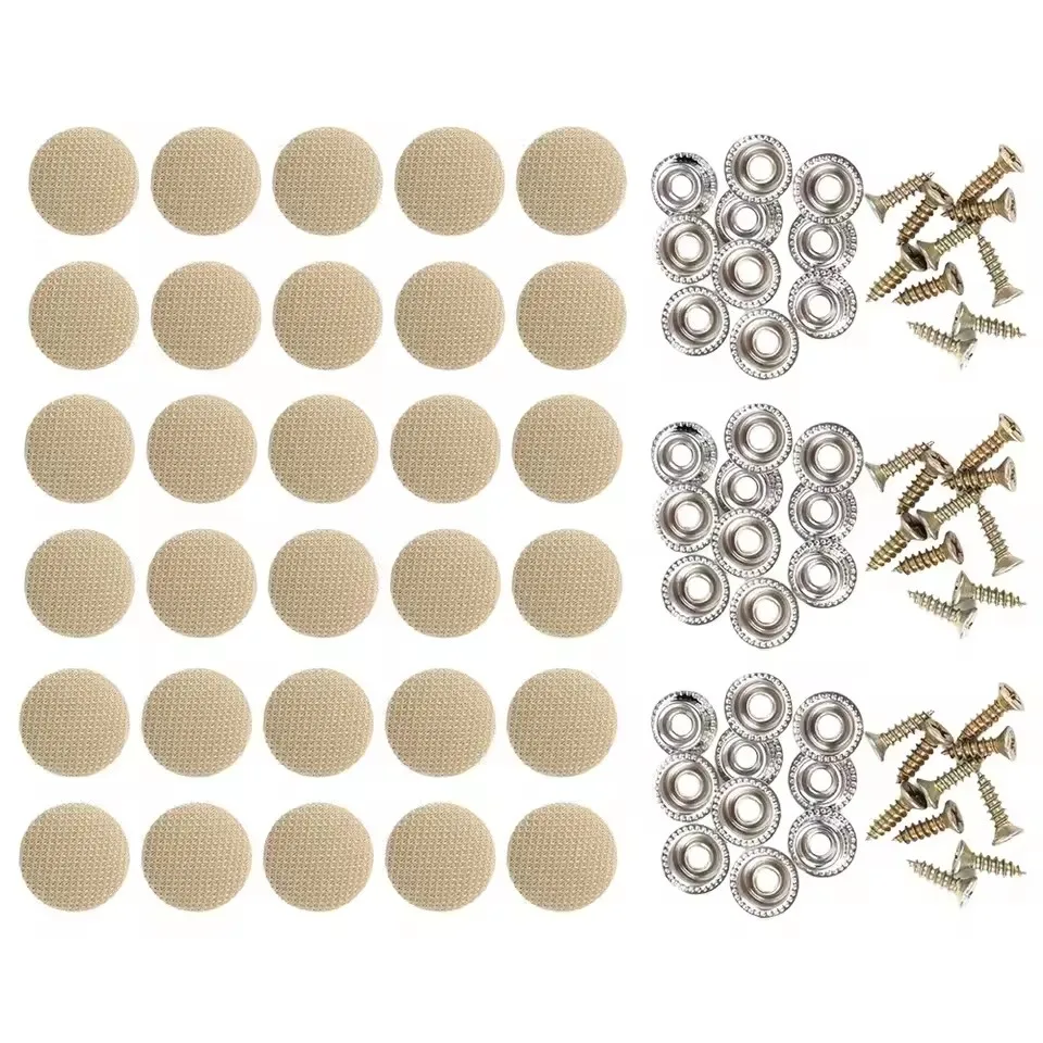 Auto Dachhimmel Reparatur Befestigungen Snap Nieten Universal Auto Dach Retainer Pin Metall Stoff Schnalle Innen Decke Befestigung Kit