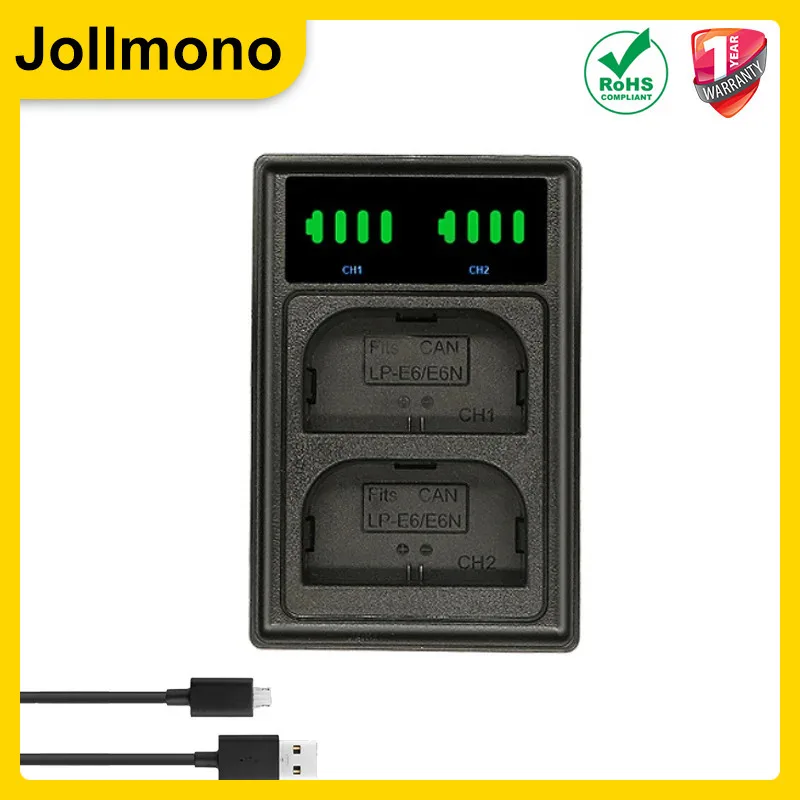 4Pcs LP-E17 LPE17 LP E17 Camera Battery+NEW LED Dual USB Charger for Canon EOS R8 RP 200D 250D M3 M5 M6 750D 760D T6s 800D T8i image 4