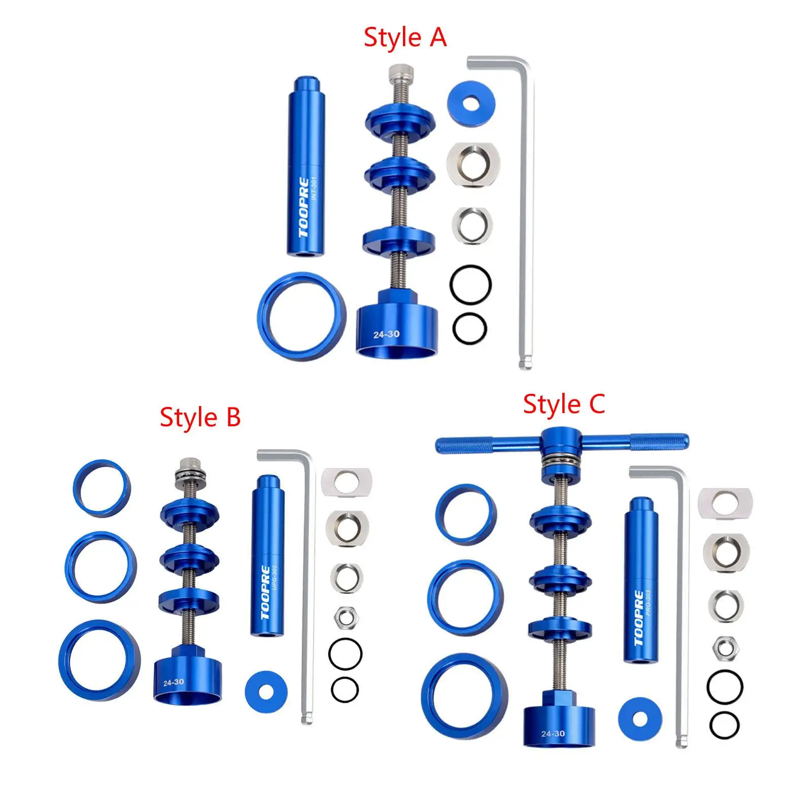 Bike Bottom Bracket Tools, Bearing Puller Tools, Removing Install, Removal Tool Kit, Accessories for BB86/PF30/92/386,Bearing