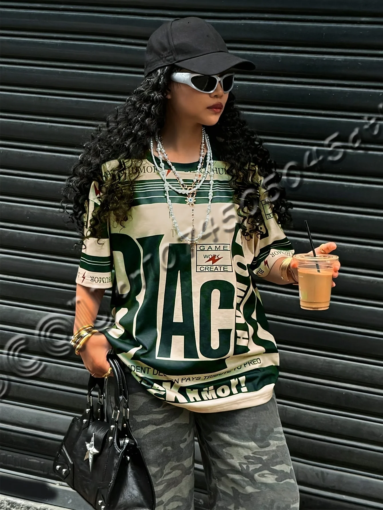 Letnia damska koszulka na co dzień z okrągłym dekoltem i krótkim rękawem z nadrukiem w litery Prosta koszulka do noszenia na co dzień Koszulki z nadrukami Męska koszulka z okrągłym dekoltem