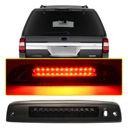 For Ford Expedition 2003-2016 Smoked LED 3rd Third Brake Light Reverse Cargo Lamp High Mount Pickup Taillight Rear Stop Lights