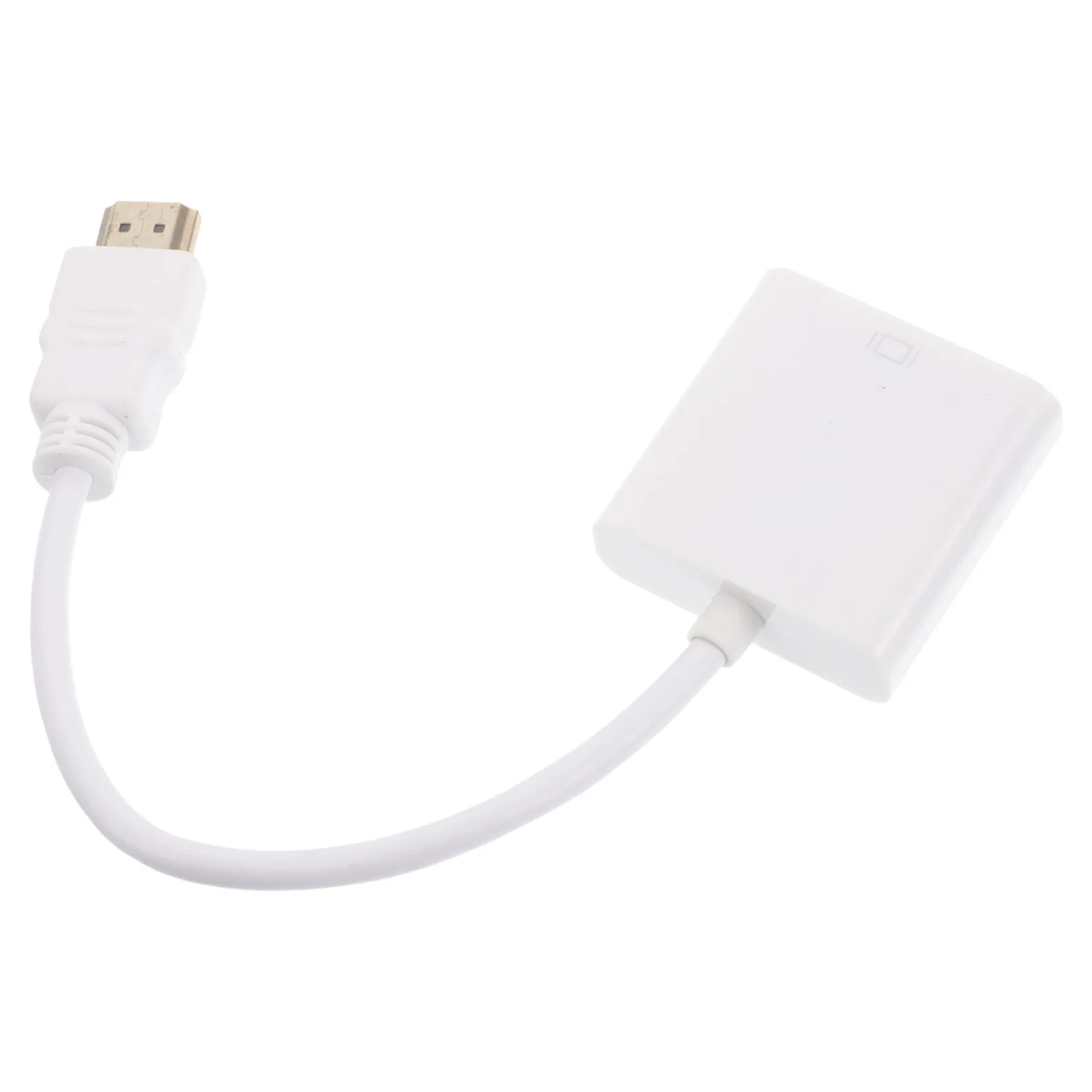 

HDTV to VGA Conversion Cable High Definition Video Adapter for Conference Room Signal Converter Cord Display Port