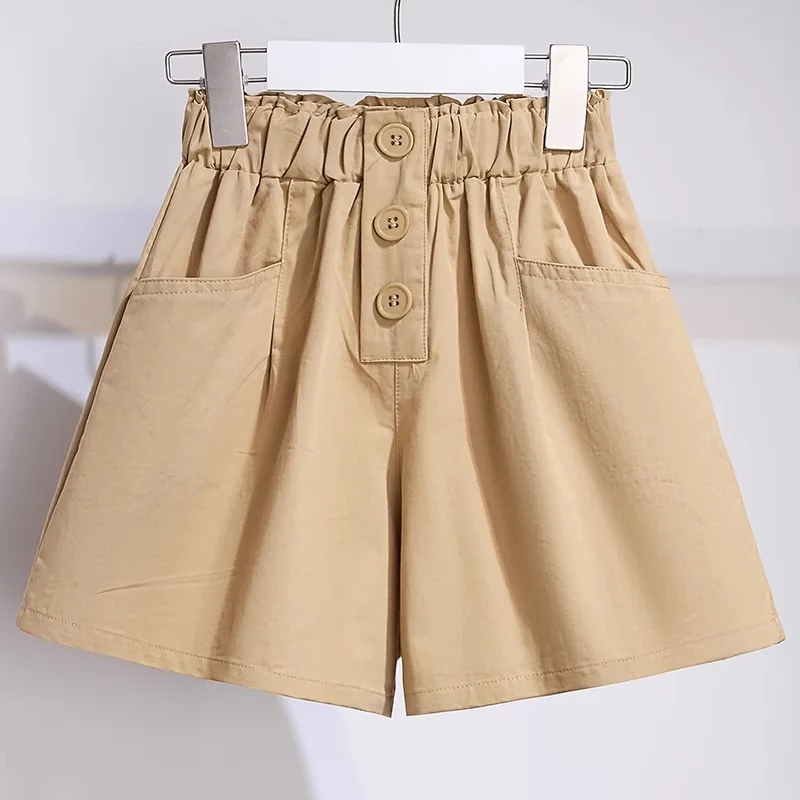 2024 casual NEW summer Teenager Girls Cloth short sleeve letters T-Shirt top + cargo pant dress children set 7 8 9 10 11 12 year