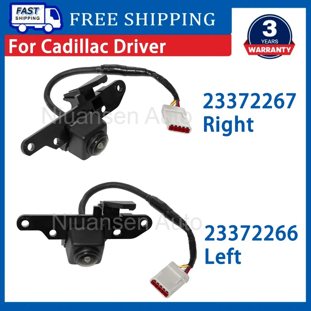 

23372266 Камера переднего вида для помощи при парковке и движении задним ходом 23372267 для Cadillac (для водителя)