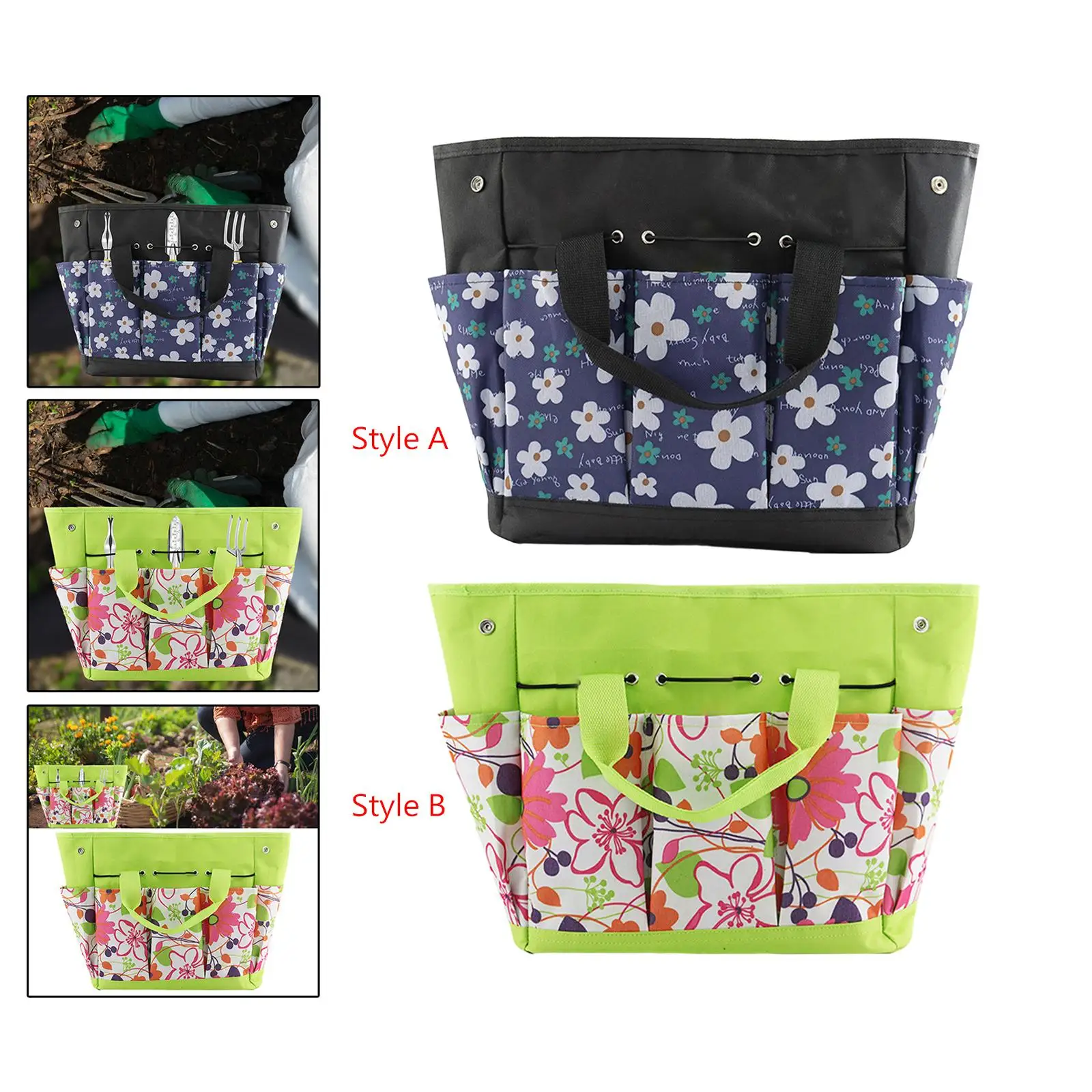 Garten werkzeug Tasche Aufbewahrung tasche Organizer multifunktion ale bequeme Träger leichte stilvolle robuste Oxford Stoff Multi Taschen