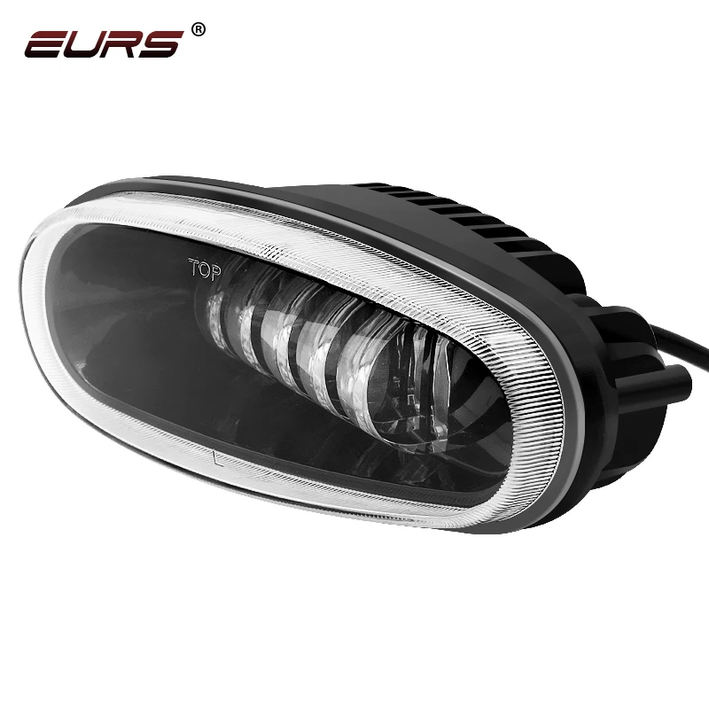 EURS New Russian Edition Daewoo Chevrolet Lanos Sens Daytime Running Light Front LED Fog Light Daytime Running Light Assembly