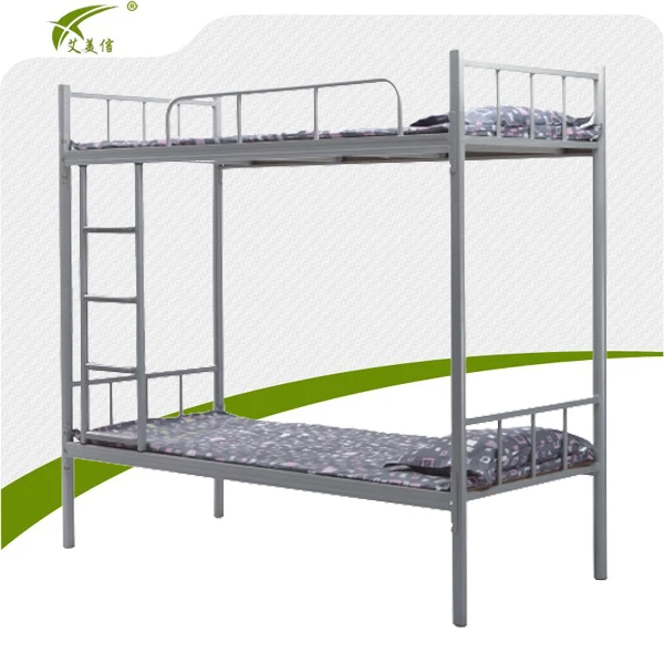 Steel furniture school dormitory bed frame/iron sets bed design prices