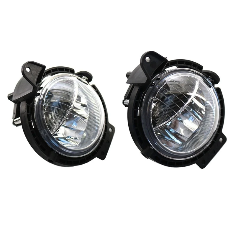 1 Pair Front Bumper Fog Light Driving Lamps For-BMW Mini Cooper R55 R56 R57 R58 59 2006-2014 63172751295