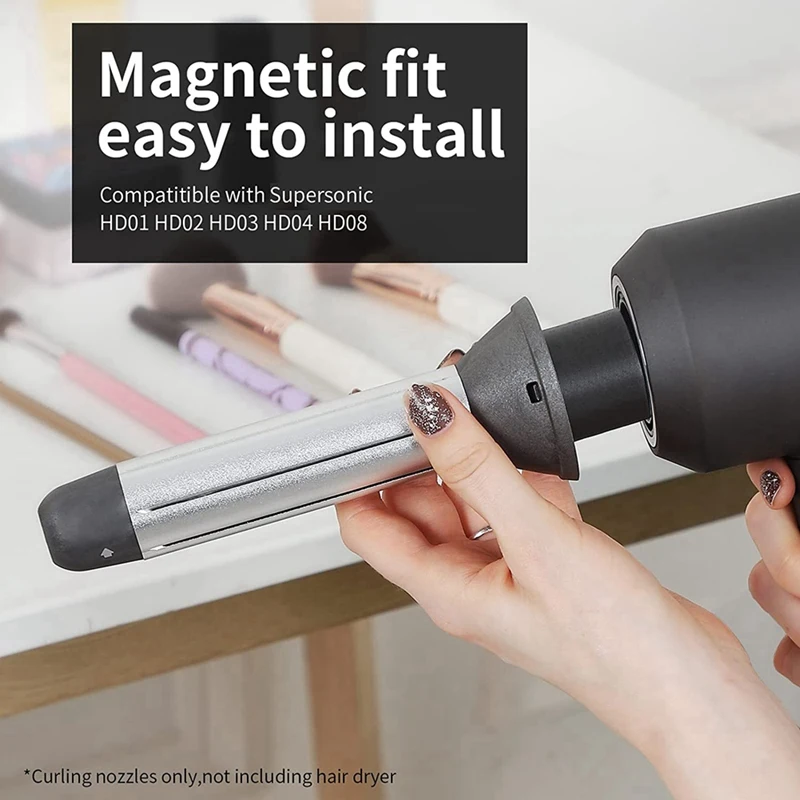 Бочки для завивки волос для Dyson Supersonic HD01 HD02 HD03 HD04 HD07 HD08 HD15, фен для волос, бигуди, насадки, аксессуары