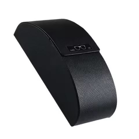 Portable Shockproof Sunglasses Case PU Leather Glasses Box Hard Shell Women Men Casual Eyeglass Protective Box for Travel School