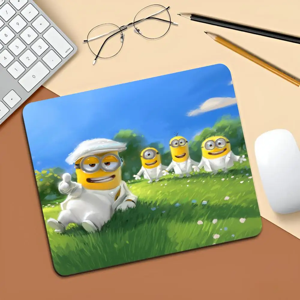 M-Minion Mouse Pad Gaming Laptops Keyboard Mat Deskmat Pc Accessories Desk Protector Mousepad Gamer Mats Anime Mause Pads
