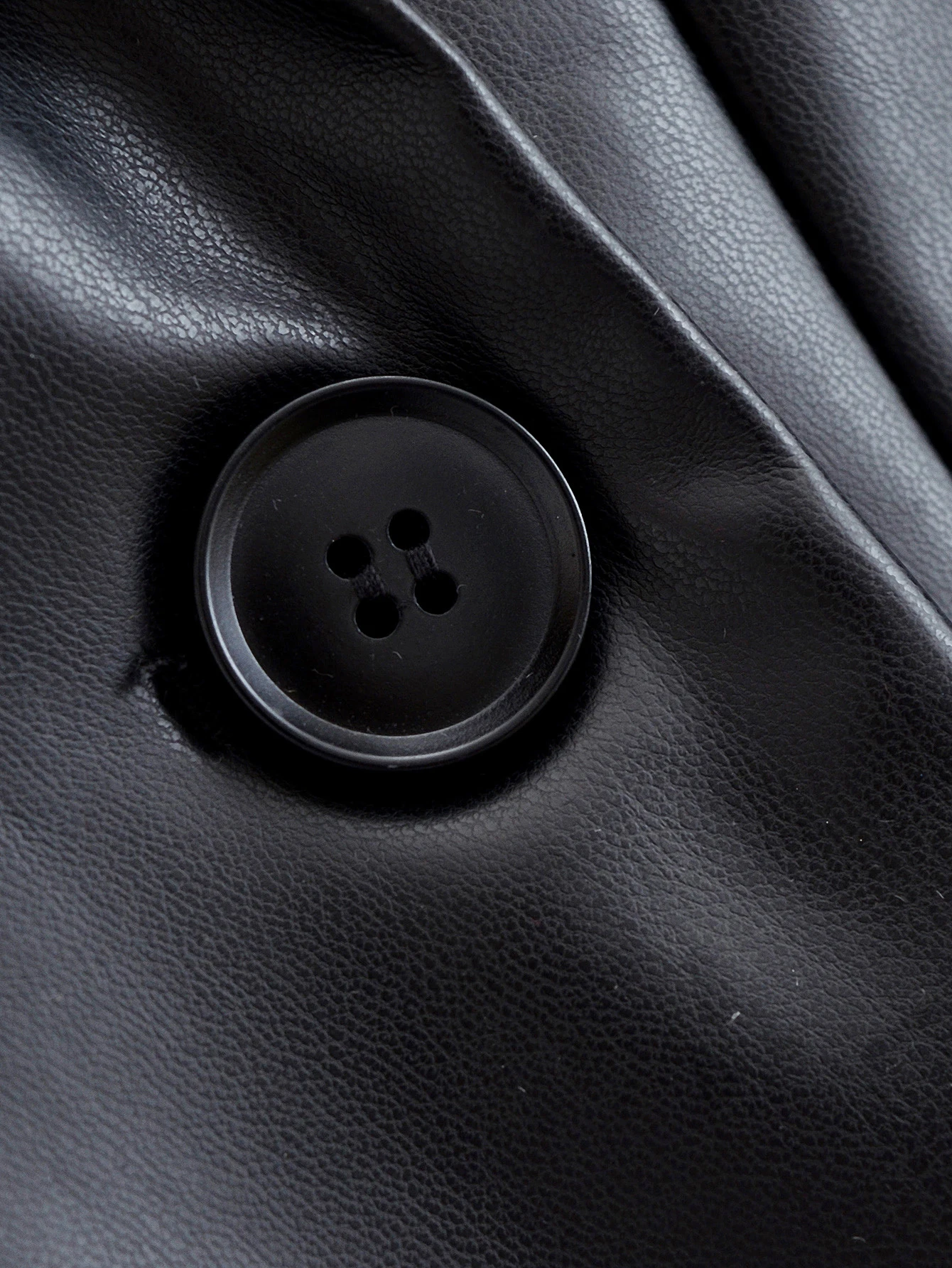 디에이베이 고급스러운 분위기의 다용도 수트 가죽 재킷 탑 중간 길이 긴팔 신상 여성 의류