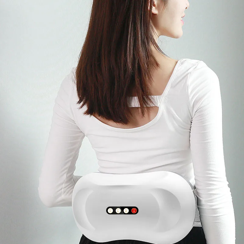 

AbDOMen massager pulse vibration acupuncture kneading thermostatic kneading instrument lazy waist protection fat reduction thin