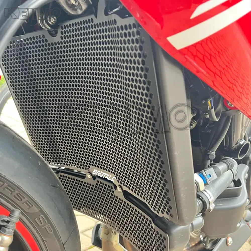 

For MV Agusta Dragster / RR SCS / RC SCS / Rosso 2022-2023-2024-2025 Radiator Grille Guard Cover Oil Cooler Guard Protection