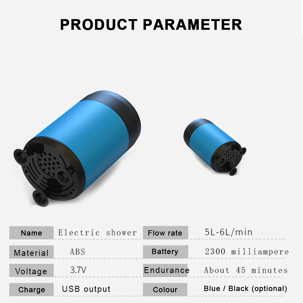 Portable Electric Camping Shower 6