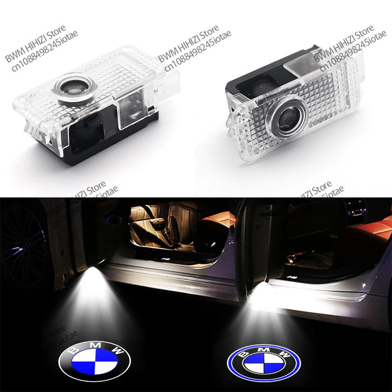 

2/4pcs HD Led Welcome Light Car Door Projector Lamps For BMW E90 E91 E92 E93 E60 E61 F10 F07 E63 E64 F12 F13 G30 Accessories