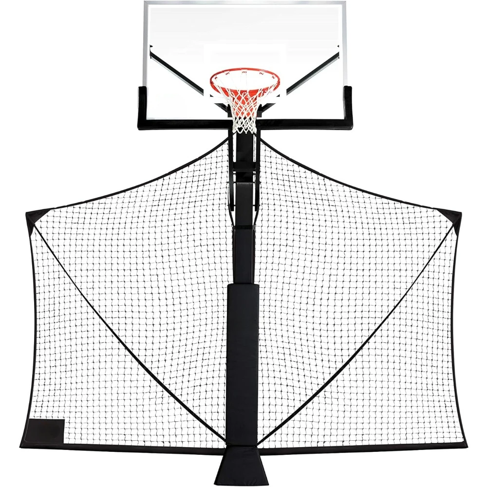 

Basketball stand Basketball Yard Guard Easy Fold Defensive Net System Quickly Installs on Any Basketball Hoop