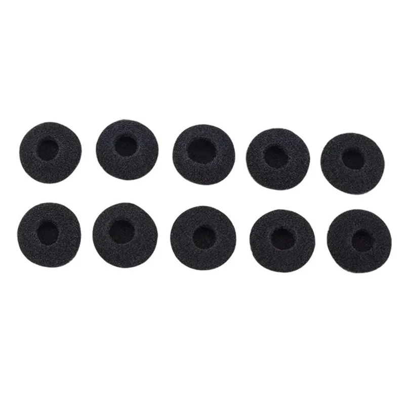 50Pcs 18mm Soft Foam Earphone Pads Earbuds Headphone Sponge Covers Replacement Cushion For Most Earphone MP3 MP4 Music