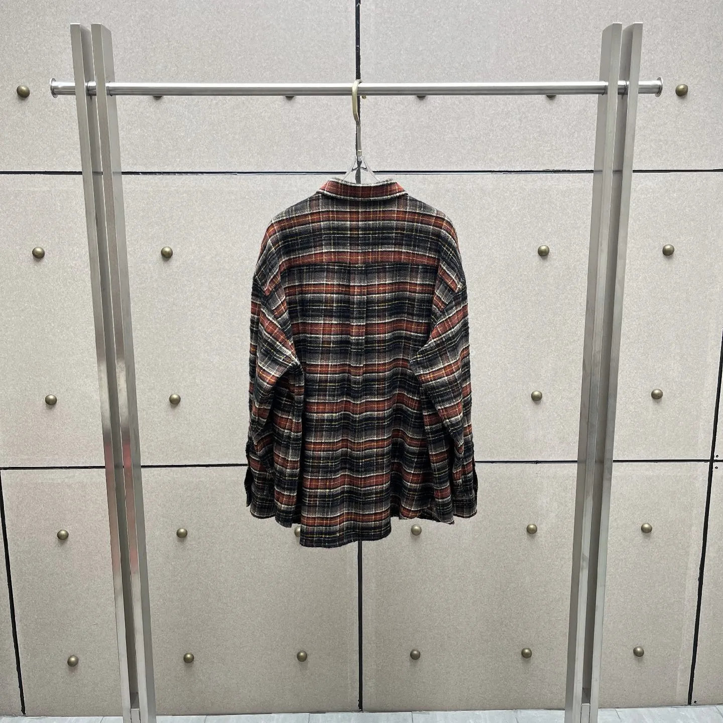 2026 Washed & Brushed Flannel Shirt - Vintage Plaid Long Sleeve Button-Down with Soft Texture