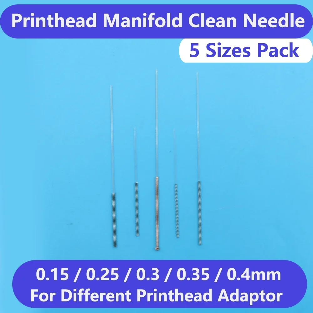 Printhead Manifold Adaptor Clean Tool Thin Needle Unblock Repair For Epson L1800 L805 XP600 DX4 DX5 DX6 DX7 i3200 4720 DTF UV