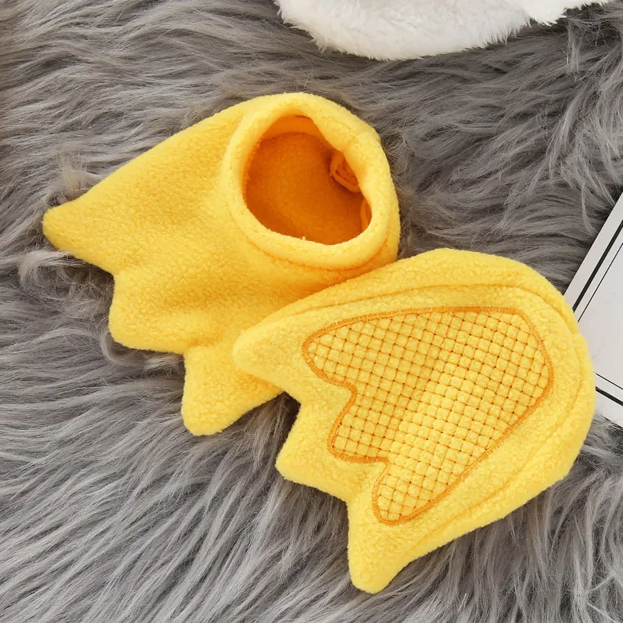 Baby Huhn Küken Kostüm für Jungen Mädchen Säugling Fleece Stram pler Overall mit Schuhen Halloween Ostern Kostüm 6m 12m 18m