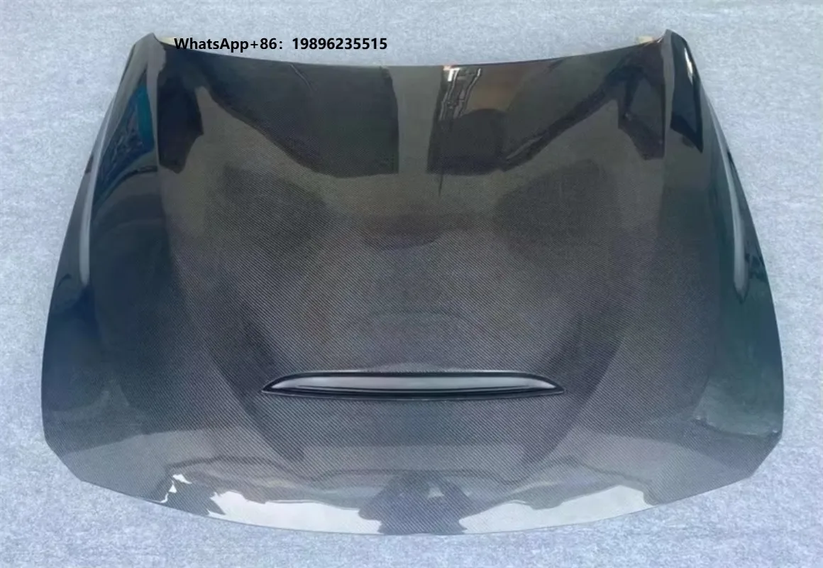 Carbon Fiber GTS Style Engine Hood Glossy Front Bonnet Cover For F30 F32 F33 F36 Auto Body Kits