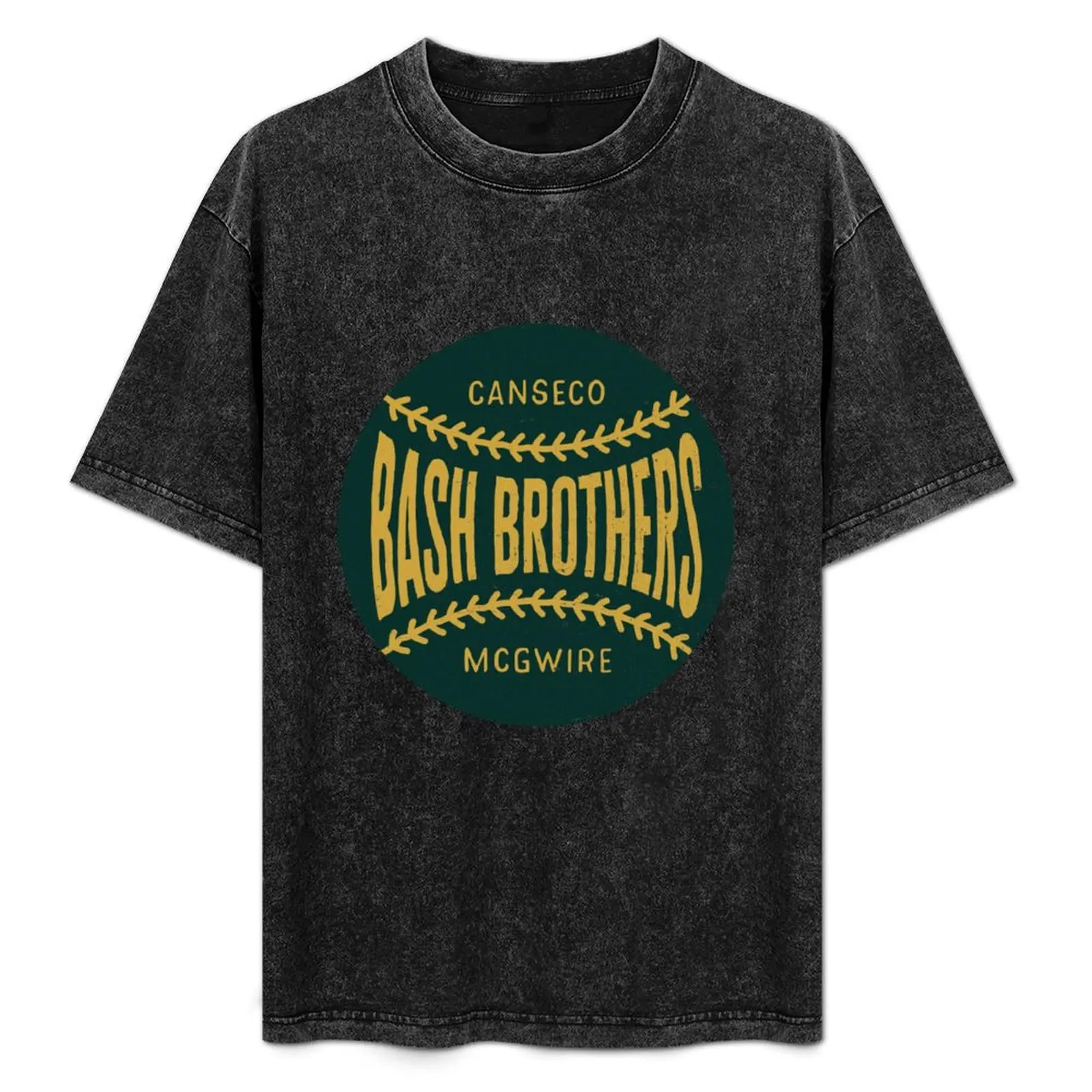 Bash Brothers Canseco McGwire Oakland T-Shirt customizeds summer tops boys animal print mens designer t shirt