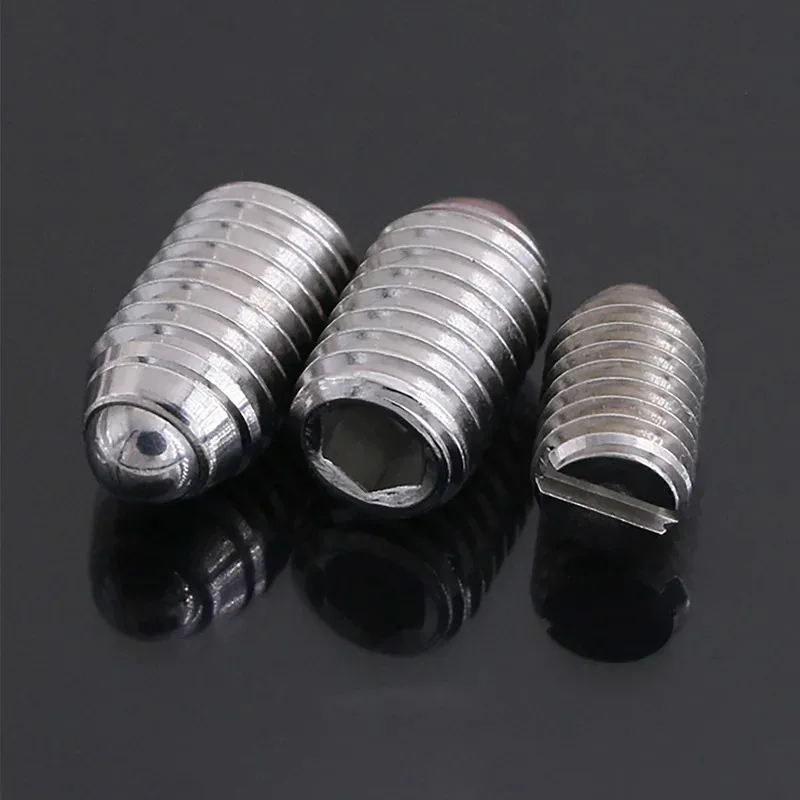 Êmbolo esférico com mola em aço inoxidável 304 com ranhura para posicionamento de precisão em gabaritos e máquinas M3 M4 M5 M6