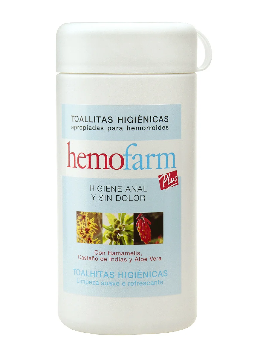 Hemofarm wipes 60 u-care for hemorrhoids.