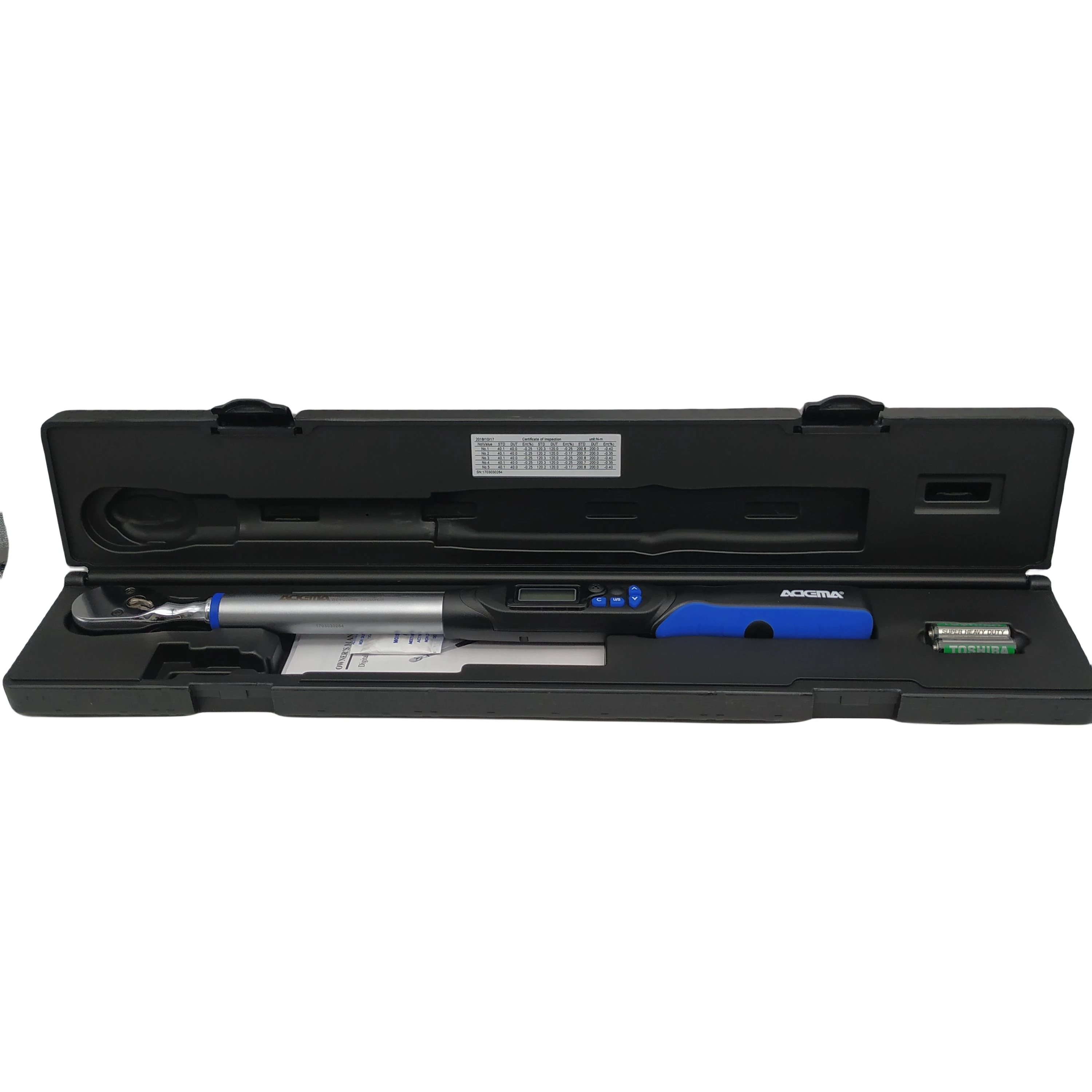 G10-3 Taiwan-Made Digital Display Torque Wrench 17-340N/M