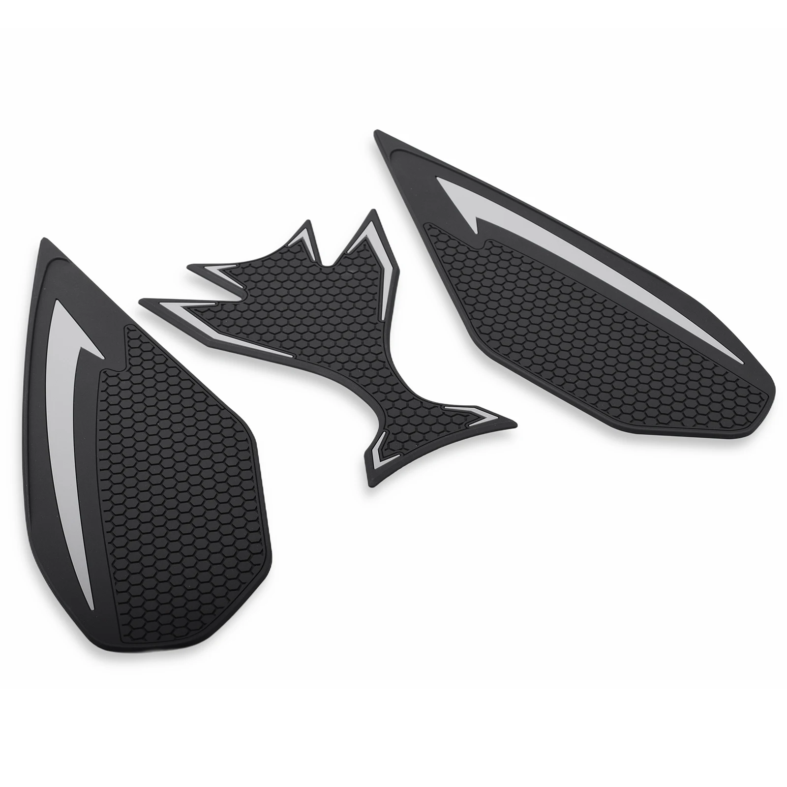 For Kawasaki Ninja 650 Z650 Fuel Tank Fishbone Anti-Slip Protective Sticker Cover