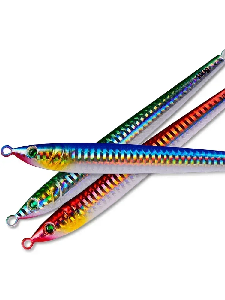 Leurre métallique en plomb pour la pêche en mer, 7g-100g, faux appât biomimétique en plaque de fer, engrenage 402 ZE