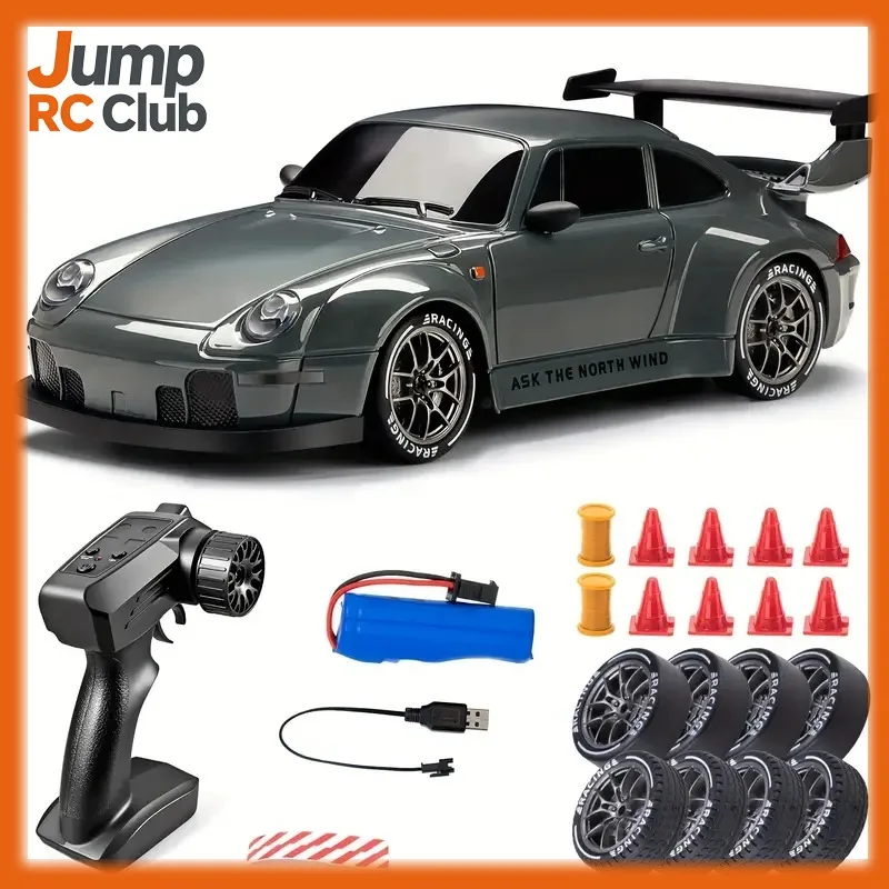Remote Control Car Toy RC Drift Racing Car Model Vehicle 2.4G High Speed with Full Functionality Gift for Kids Christmas Gift