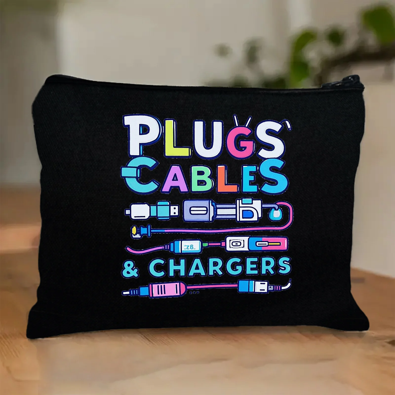 Plugs & Cables & Chargers Electronic Accessories Storage Bag | Travel Essential | Suitable for Cables