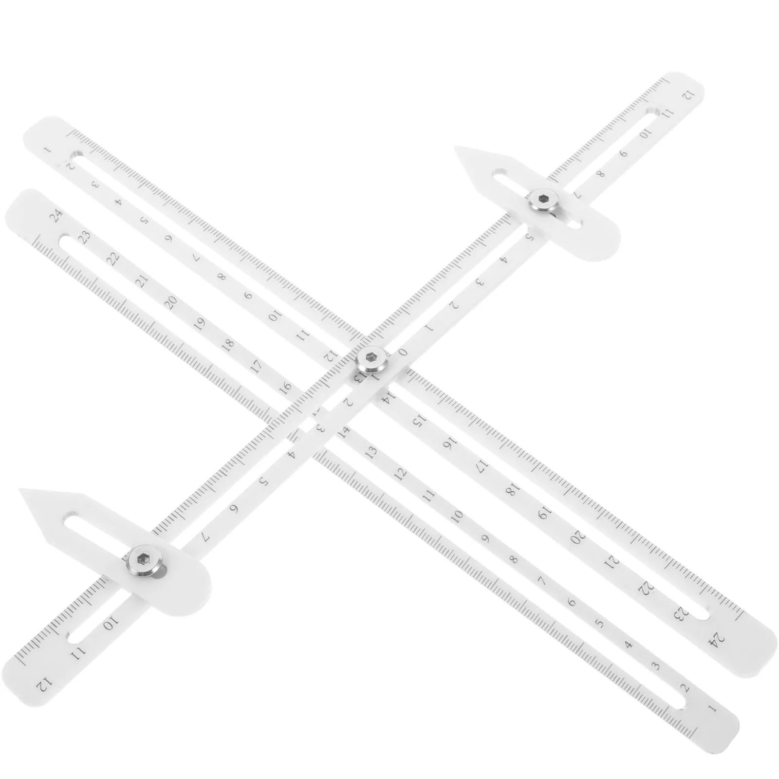 

1Set Pottery Measuring Ruler Plastic Multi-Function Gauge for Clay Thickness Depth Diameter Height Precision Ceramic Craft