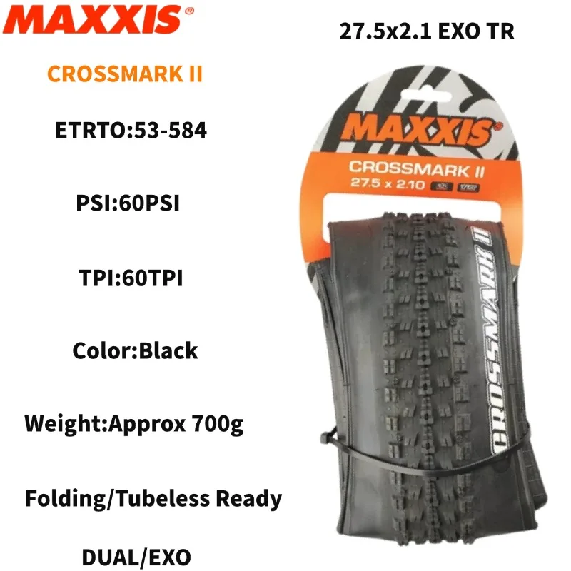 Maxxis CROSSMARK II Mountain Bike Tire 26/27.5/29x2.1/2.25
