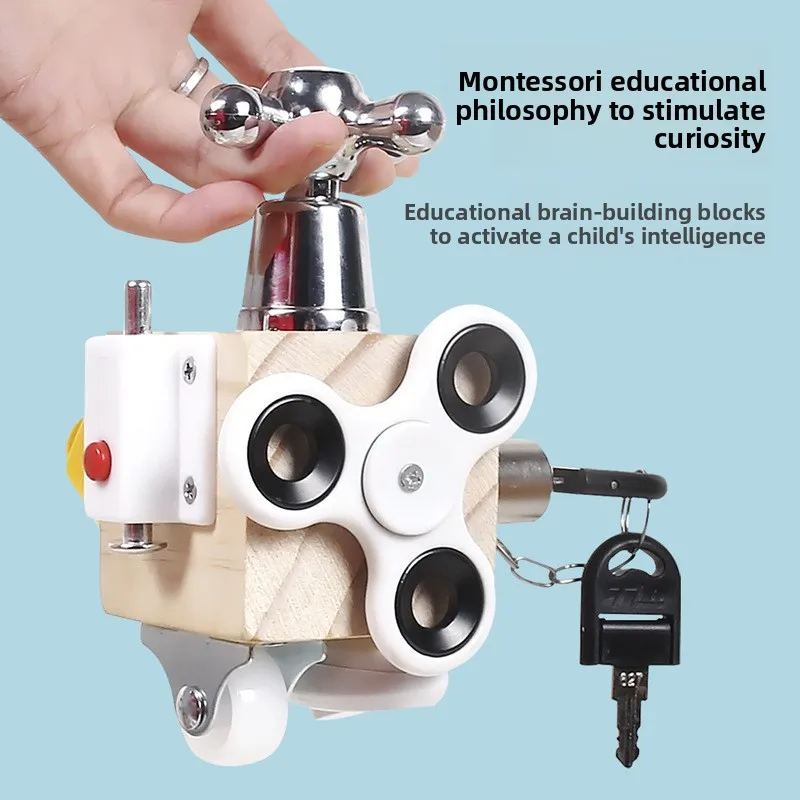 لعبة Eonal Montori Busy Board للأطفال Unloing nce Early Eon Tool اللعب التفاعلي Blo #2