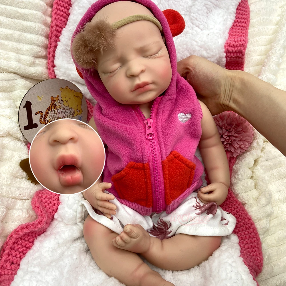 

Реалистичная силиконовая кукла-реборн девочка с открывающимся ртом, с имитацией вен на коже, утяжеленная, эмоциональный компаньон для пожилых людей