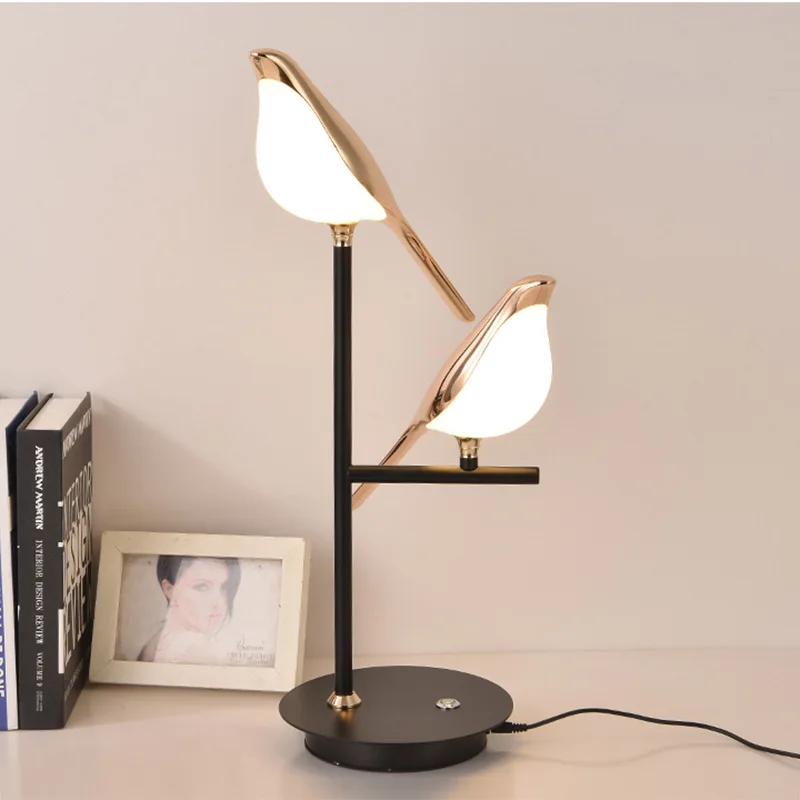 Lampe LED suspendue en forme d'oiseau Maghelicopter, design créatif, luminaire décoratif d'intérieur, idéal pour un salon, une salle à manger ou un bureau