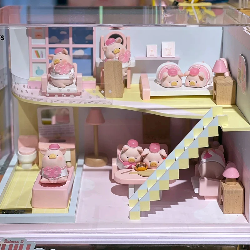 

52TOYSLuLu поросенок цветущая серия слепая коробка ручной офисный мальчик модные игровые настольные украшения для девочек милые и милые подарки