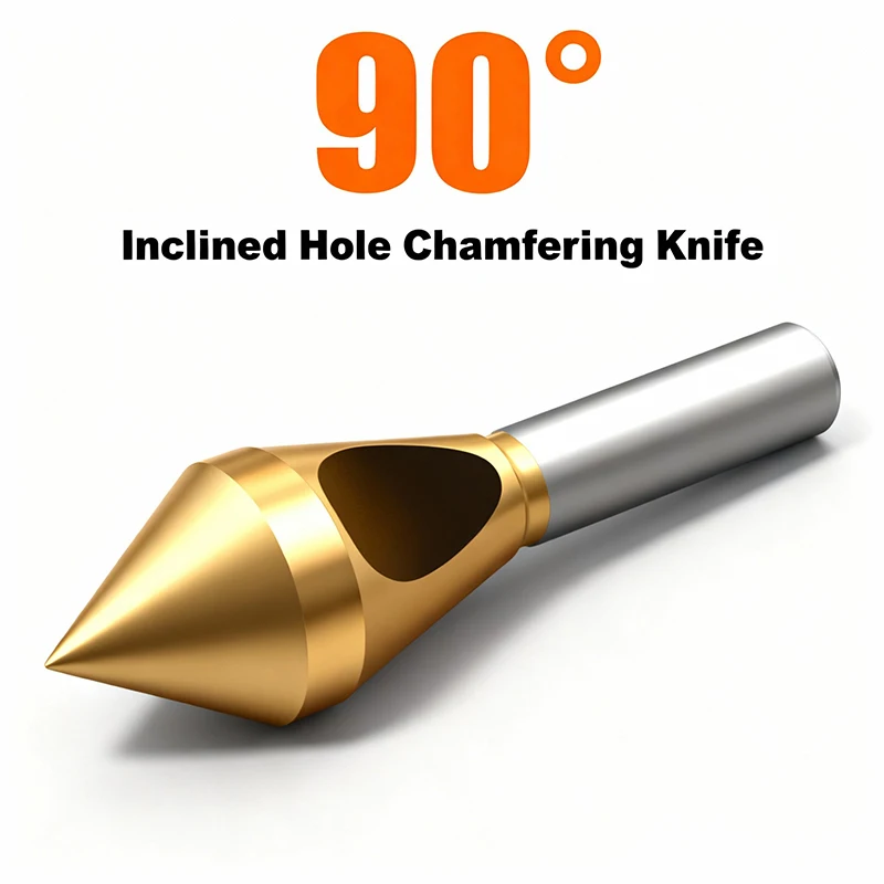 

M35 кобальтовый титановый станок для снятия фаски, 90-градусный резак для снятия фаски, инструмент для снятия фаски из высокоскоростной стали и металла 2-5/5-10/10-15/15-20 мм