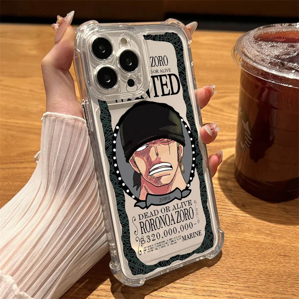 ONE Anime P-PIECE Handyhülle für Samsung Galaxy S25 S23 S24 S22 A06 A50 A07 A20S Ultra Plus FE Sturzsicher Transparent – Detail 4