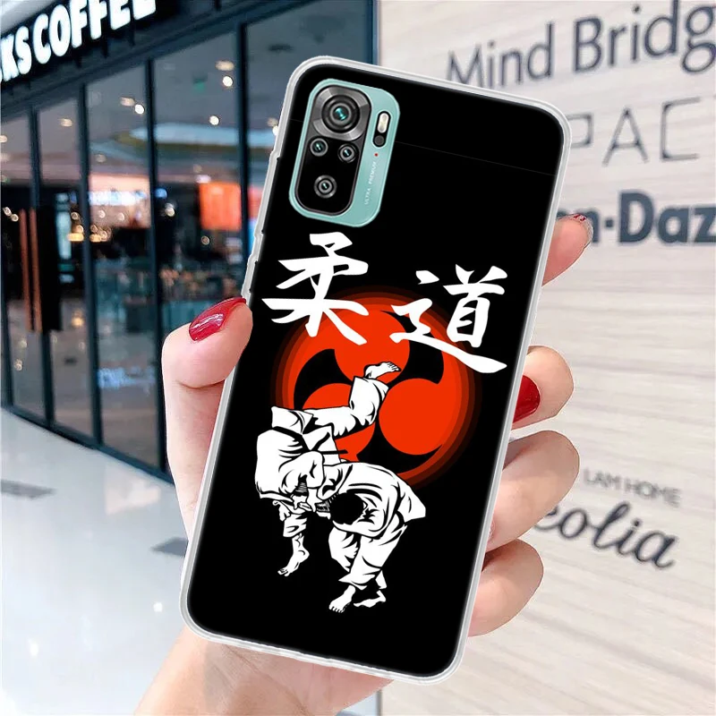 Judo jiu jitsu BJJ Brazilian Soft Phone Case for Xiaomi Redmi 12 12C 9 9A 9C 9T 10 10A 10C 8 8A 7 7A 6 6A K20 Pro K40 Cover Coqu