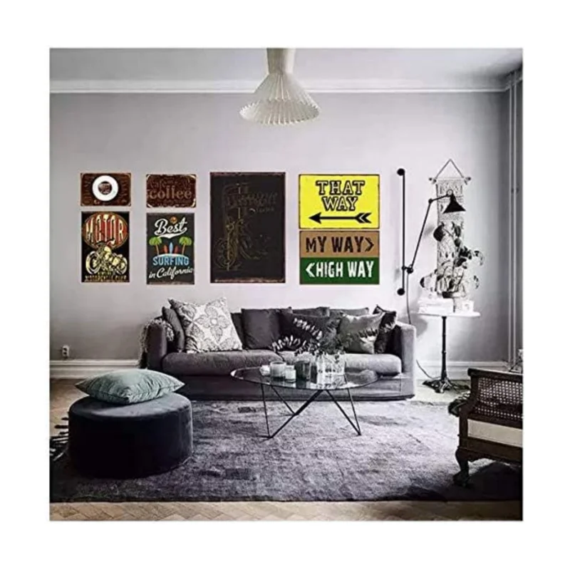1pc Freddy Krueger Halloween Tin Sign Bar Garage Diner Cafe Home Wall Decor Art Poster Retro Vintage Metal Tin Sign 8x12 inch - view 3