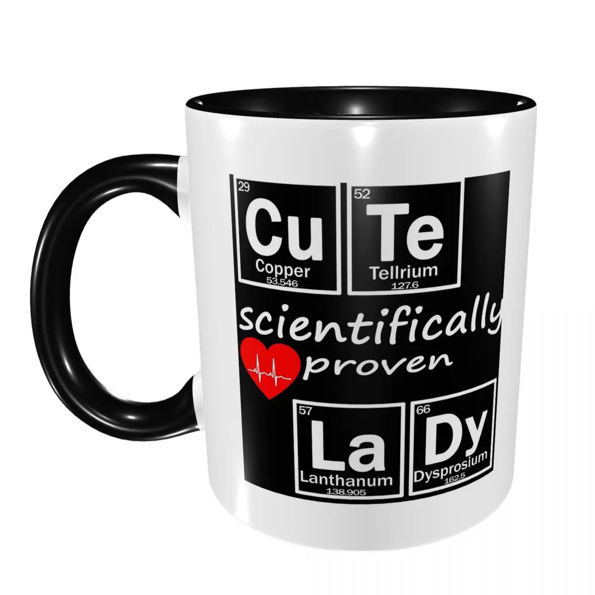 Elements Periodic Table Science Chemistry Chemical Mug Funny Ceramic Coffee Cups Tea Mugs Milk Cup Drinkware Gifts for Woman Man
